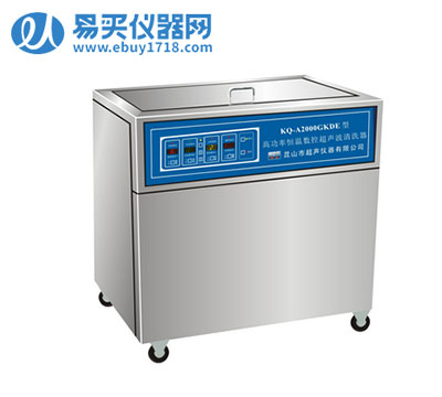 昆山舒美高功率恒溫數控超聲波清洗器KQ-A2000GKDE