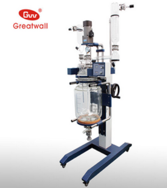 鄭州長城科工貿(mào)雙層升降反應釜 GRL-10