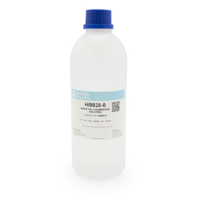 哈納沃德專用酸度pH-電導率EC混合校準液HI9828-0