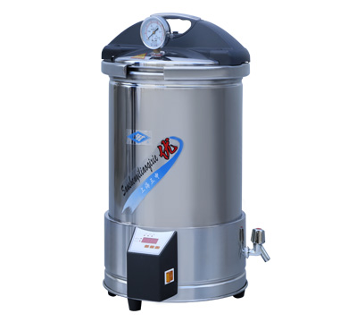 上海三申手提式不銹鋼壓力蒸汽滅菌器YX280/20（定時數控）